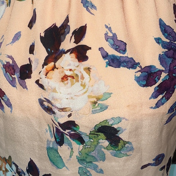 Anthropologie Postmark Ginny Striped & Floral Tunic Top - L - Picture 9 of 13